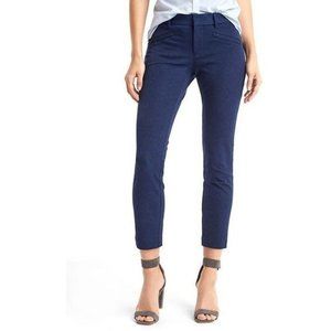 GAP SKINNY ANKLE BLUE PAISLEY JEANS/PANTS - Sz 4R